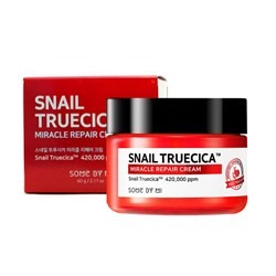 Крем с муцином чёрной улитки Some By Mi  Snail truecica miracle repair cream, 60мл