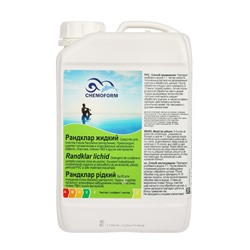 Жидкое средство для чистки стенок бассейна и ватерлинии Рандклар жидкий, 3 л