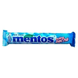 Жевательные конфеты Mentos Peppermint 29.7гр