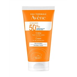 Солнцезащитный крем SPF 50+ без отдушек, 50 мл