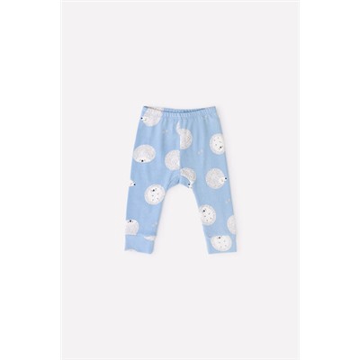 брюки для новорожденных  К 4718/ёжики на пыльно-синем