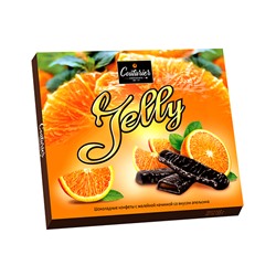Конфеты в коробках Ш.Кут. JELLY вкус Апельсина (желейная начинка) 155г