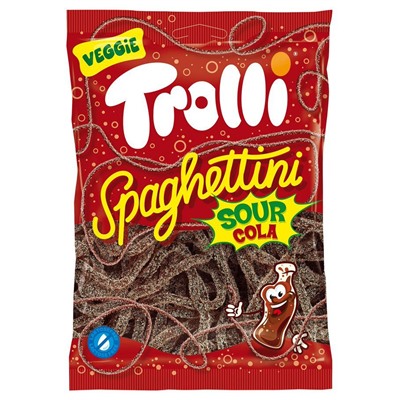 Жевательный мармелад Trolli Spaghettini Sour Cola (спагетти со вкусом кислой колы) 100 гр