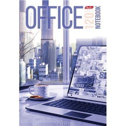 Бизнес-блокнот А5 120л "Office" тв.обл с поролоном Хатбер 120ББп5В1_06496