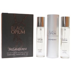 Туалетная вода 3*20 ml Yves saint Lauren Black Opium