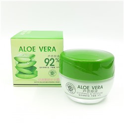 SHUBOFU  Крем - гель для лица ALOE VERA 92% Soothing Gel Увлажняющий, Разглаживающий  70г  (DY-702)