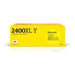 Картридж T2  IC-CPGI-2400XL Y (MAXIFY iB4040/iB4140/MB5340/MB5440), для Canon, жёлтый