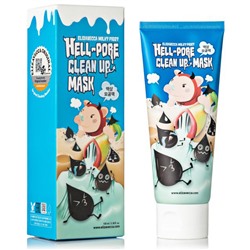 Маска-пленка для лица ОЧИЩЕНИЕ/СУЖЕНИЕ ПОР Hell Pore Clean Up Mask Elizavecca 100 мл