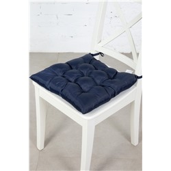(ВНЛ) Подушка на стул Оксфорд "Океанский синий" (М-9)