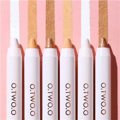 O.TWO.O Универсальный стик для макияжа Multi-purpose Makeup stick With Concealer Eyeshadow Highlighter Pencil  SC058 #02 Ivory