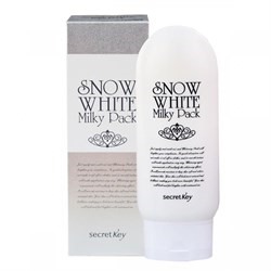 Маска для лица и тела Secret Key Snow White Milky Pack 200ml