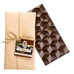 Шоколад темный в плитке крафт-бумага 80 г Территория Тайги