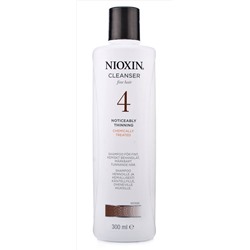 Nioxin система 4 очищающий шампунь 300мл