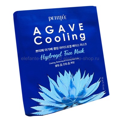 Маска Petitfee Agave Cooling Hydrogel Face Mask (125)