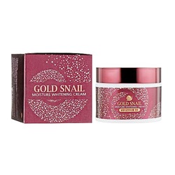 КРЕМ ДЛЯ ЛИЦА C ЭКСТРАКТОМ ЗОЛОТОЙ УЛИТКИ GOLD SNAIL MOISTURE WHITENING CREAM, 50гр ENOUGH,