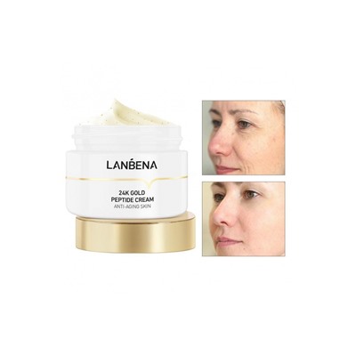 LANBENA Крем против морщин 24K Gold Peptide Cream 50гр.