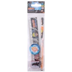 Набор  "Анимэ.Naruto" (линейка+карандаш+точилка+ластик) NTJB-US1-5020-H АкХолд