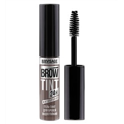 LuxVisage Гель-тинт для бровей водостойкий BROW TINT waterproof 24H тон 104 Taupe Grey 5г