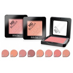 Alvin D`or /B-2/ Румяна пудровые "HD Blush selfie ready" 6гр. (тон 07)