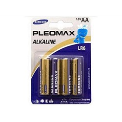 Батарейка Samsung Pleomax LR6-4BL (40/400/25600) (цена за 1 шт.)