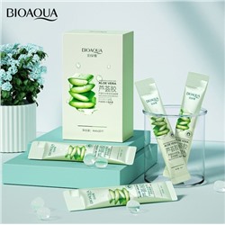 BIOAQUA Ночная мультифункциональная маска - желе для лица с экстрактом Aloe Vera, 4 мл, 1 шт.