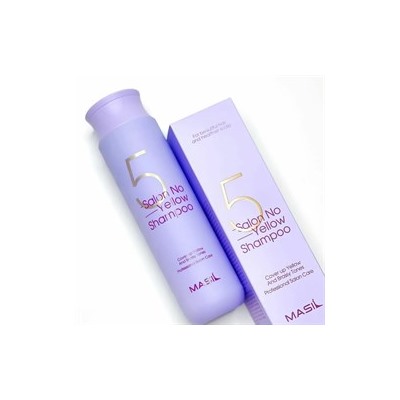 Тонирующий шампунь для осветленных волос Masil 5 Salon No Yellow Shampoo 300ml