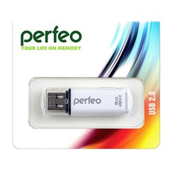 Флеш-диск Perfeo USB 64GB C13 White PF-C13W064