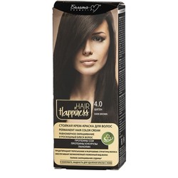 HAIR Happiness Крем-краска для волос №4.0 Шатен