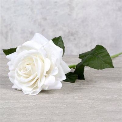 Цветок искусственный Роза 80 см / CD-18 /уп 50/600/ бархатные