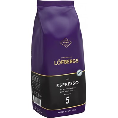 Кофе в зернах Lofbergs Espresso 1кг