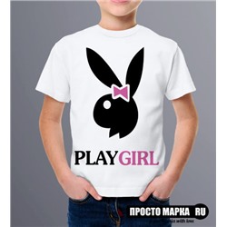 Детская футболка  Play Girl