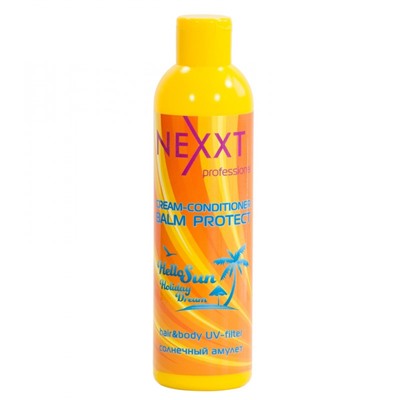 Nexxt Cream-conditioner Protect Hello Sun / Крем-кондиционер - солнечный амулет, увлажнение и защита от солнца с УФ фильтром, 250 мл