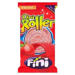 Мармелад жевательный Fini Roller Fizz (клубника) 20гр