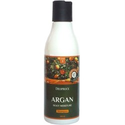 Увлажняющий шампунь с маслом арганы DEOPROCE Argan Silky Moisture Shampoo, 200ml