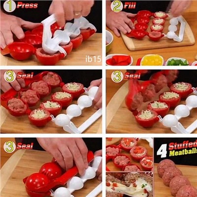 Формы для изготовления фаршированных шариков STUFFED BALL MAKER ibr