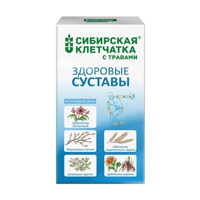 “Здоровые суставы” Клетчатка сибирская с добавками, кор. 150 г Сибирская Клетчатка