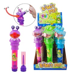 Kidsmania Ribbit Pop Lollipop Леденец+Свисток 11гр