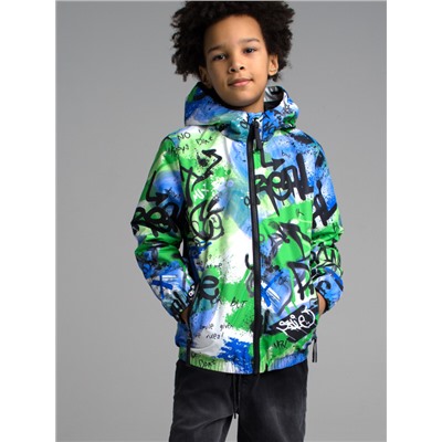 12311288 Куртка текстильная с полиуретановым покрытием для мальчиков (ветровка)