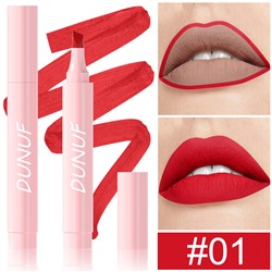 Помада-карандаш для губ DUNUF matte lip stain 01