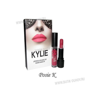 Помада+блеск Kylie  Fashion Charm Lips (1шт) № 22