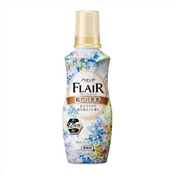 Кондиционер для белья с антибактериальным эффектом с ароматом Цветочная гармония, Flair Fragrance Flower Harmony, Kao, 520 мл