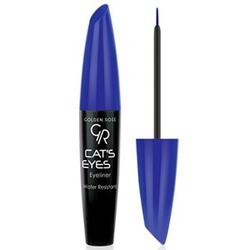 Golden Rose Подводка "Cat`s Eyes Liner" Blue - Голубая./6шт/36шт/