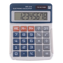 Калькулятор настольный, 8 - разрядный, MS - 316
