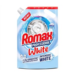 Гель-концентрат для стирки "Romax Professional White" (1500 г) (10325721)