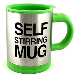 Кружка-мешалка зеленая Self Stirring Mug