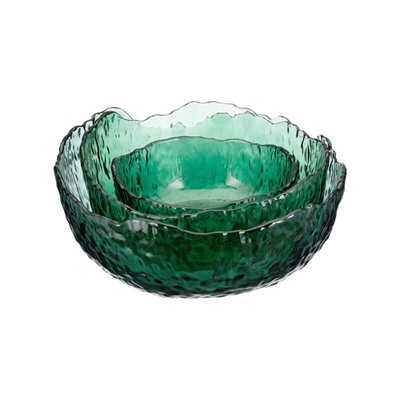 Набор салатников Delisoga Deli Glass, 3 шт