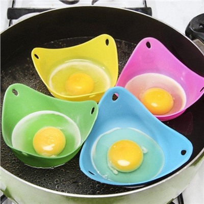 Силиконовая форма для приготовления яиц пашот (4 шт)