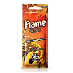 Solbianca крем для загара в солярии flame с нектаром манго бронзаторами и tingle эффектом 15 мл