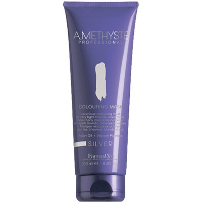 Farmavita amethyste colouring mask silver оттеночная маска для нейтрализации нежелательных желтых оттенков 250 мл