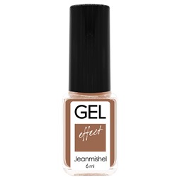 JEANMISHEL mini GEL-эффект лак д/н 6мл. №143 Бежевый с кофейным оттенком (*24)